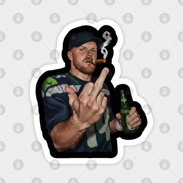 Sam-Darnold Magnet by dtr_art