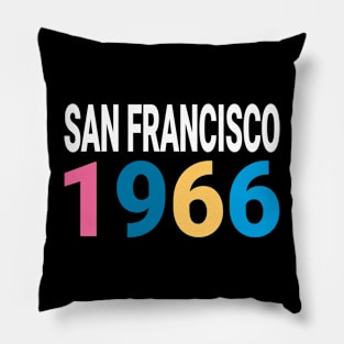 San Francisco 1966 Pillow