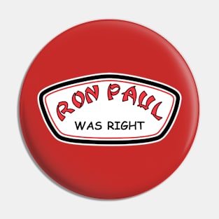 Ron Paul / Ron Jon Mashup Pin