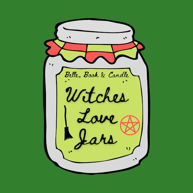 Witches Love Jars by Belle Book and Candle