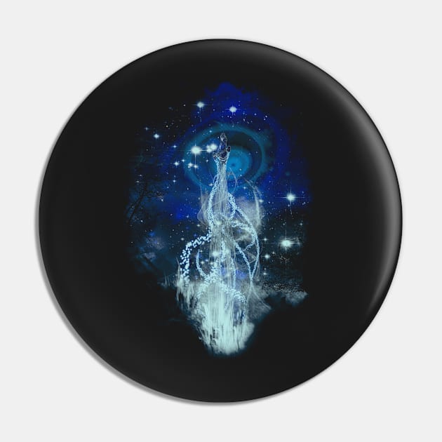 dancing with fireflies - blue version Pin by kharmazero