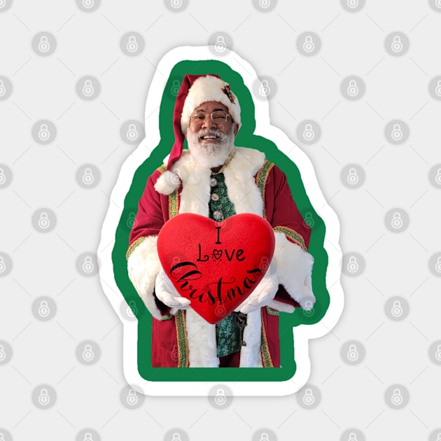 I love Christmas Magnet by North Pole Fashions