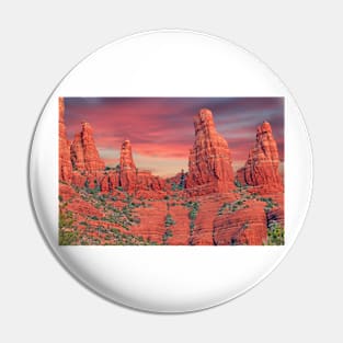 Madonna & Child with Two Nuns Red Rocks in Sedona Pin