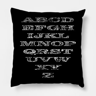 alphabet Pillow