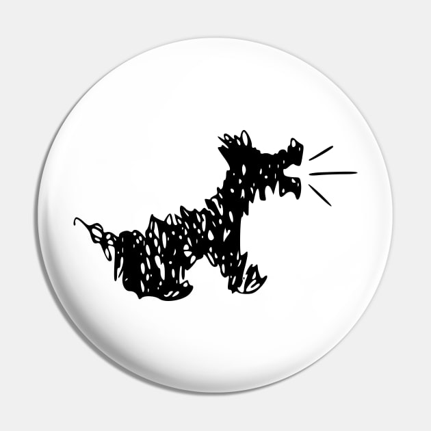 Barking Dog Pin by xam