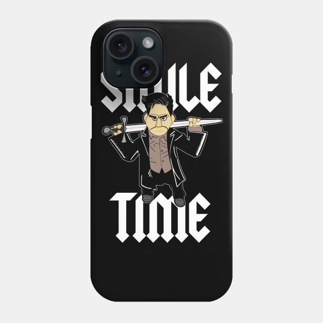 Smile Time Puppet Phone Case by Meta Cortex