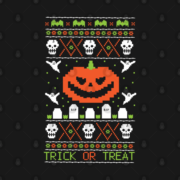 Ugly Halloween Sweater by chrisraimoart