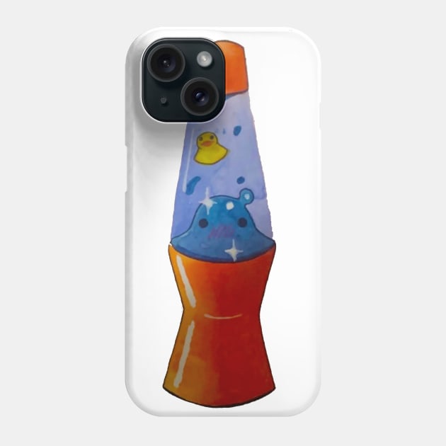 Puddle Slime Lava Lamp Phone Case by AkiYami