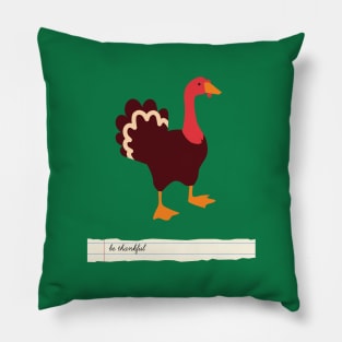 Untitled Thanksgiving Goose Pillow