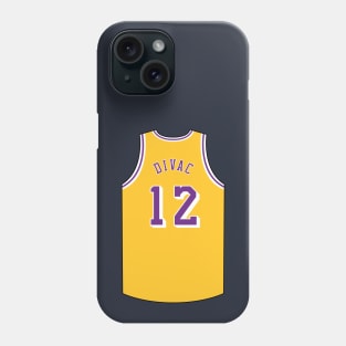 Vlade Divac Los Angeles Jersey Qiangy Phone Case