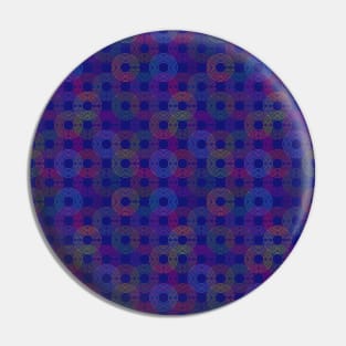 Rainbow circles seamless pattern design Pin