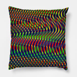 reggae waves Pillow