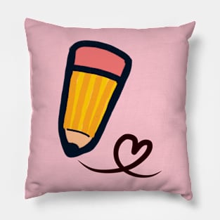 Pencil love Pillow