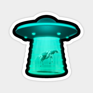 UFO and COW Magnet