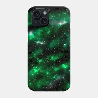 The Green Galaxy ART Phone Case