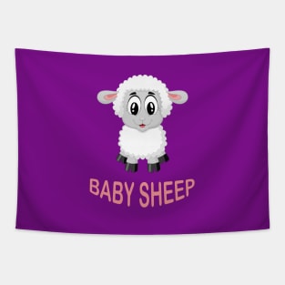 Baby sheep Tapestry