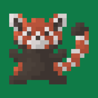 Cute Red Panda Pixel! T-Shirt