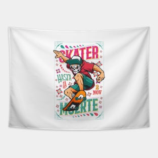 skater hasta la Muerte Tapestry