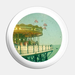 Carousel by the Sea Pin