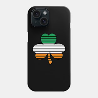 Shamrock Stripes- Flag - St. Patricks Day Phone Case