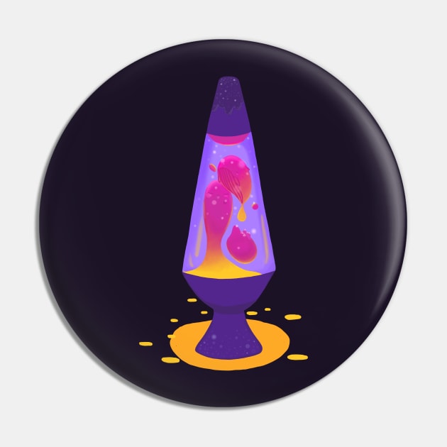 Groovy lava lamp Pin by moonlitdoodl