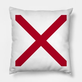 Alabama Flag, USA Pillow