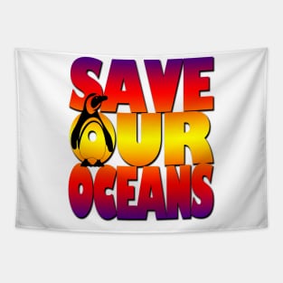 Save our oceans Tapestry