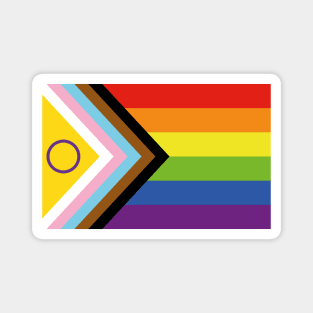 Intersex Diversity LGBTQ+ Pride flag Magnet