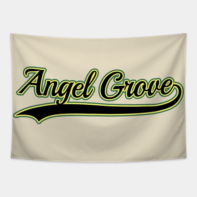 Angel Grove Team Tapestry by SimpleIsCuteToo