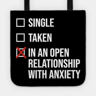 Relationship with anxiety Tote