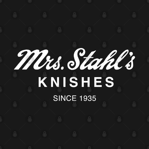 Mrs. Stahl's Knishes by Pop Fan Shop