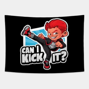 Can I Kick It Tapestry