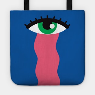 Crying eye Tote