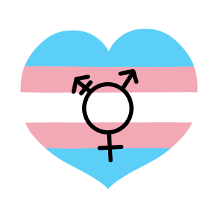 Transgender flag and symbol T-Shirt