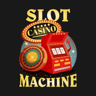 Casino Game Slot Machine - 777 T-Shirt