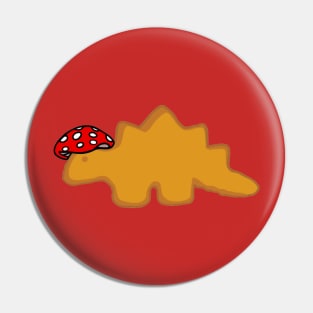 Stegosaurus Dino Nugget Mushie Pin