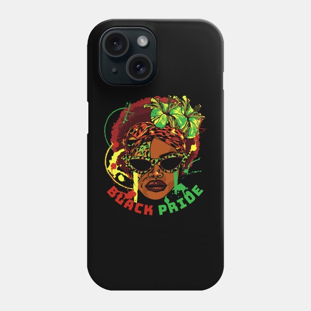 Black Pride Our Ancestors Juneteenth Black History Phone Case by PunnyPoyoShop