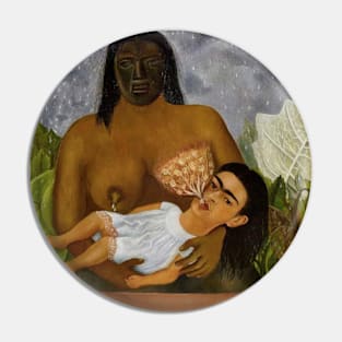 My Nurse and I by Frida Kahlo Pin