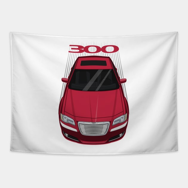 Chrysler 300C 2011-2014 - Deep Cherry Red Tapestry by V8social