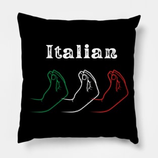 Italian Fingers Pillow