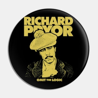 Yellow Richard Pryor Omit the Logic Pin