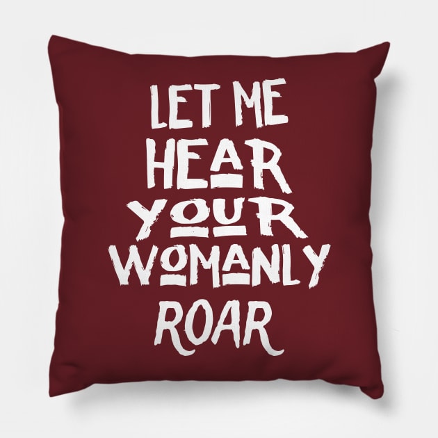 Roar Pillow by KkiloTRE