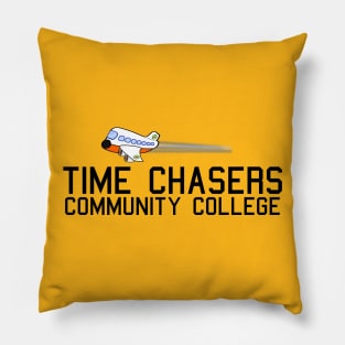 Time Chasers Community College Pillow