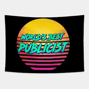 1980s Retro Publicist Gift Tapestry