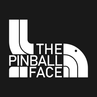 THE PINBALL FACE white T-Shirt
