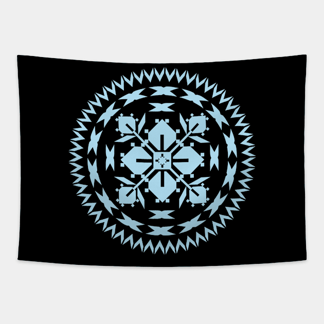 Ethnic folk ornament Tapestry by Eskimos