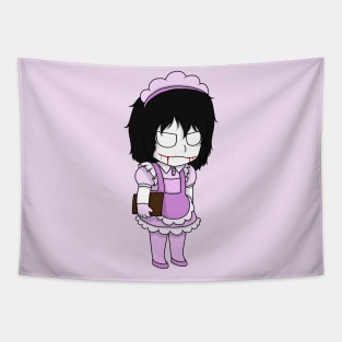 jeff the killer maid chibi Tapestry