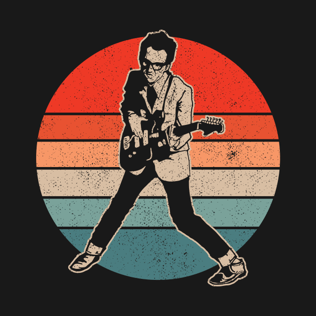 Elvis Costello by Nano art