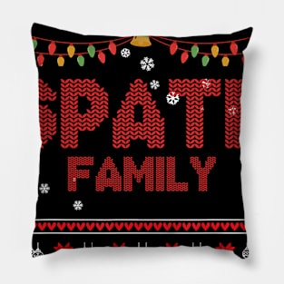Spath Family Christmas, Name Xmas , Merry Christmas, Name , Birthday, Middle name Pillow