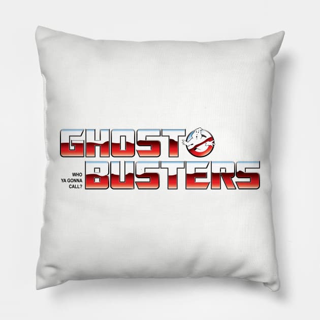 Crossed Streams: Ghostbusters X Transformers Pillow by Rodimus13